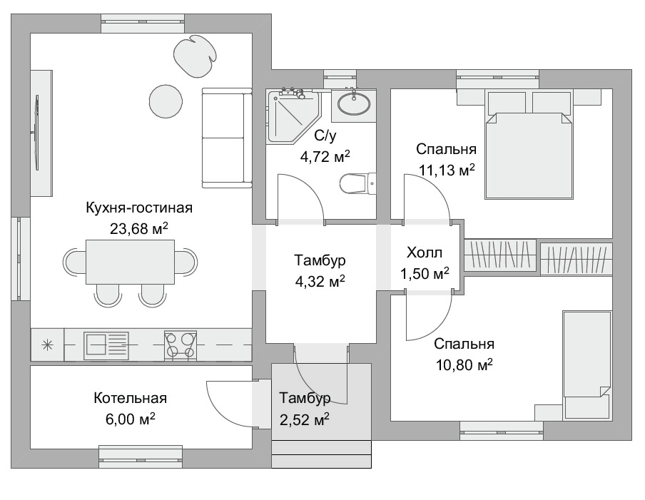 План дома